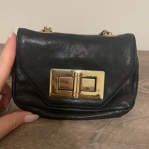 CACHE small leather shoulder bag